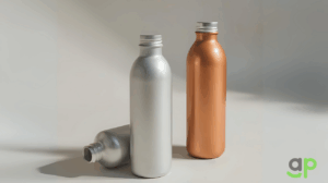 Aluminum beverage bottle