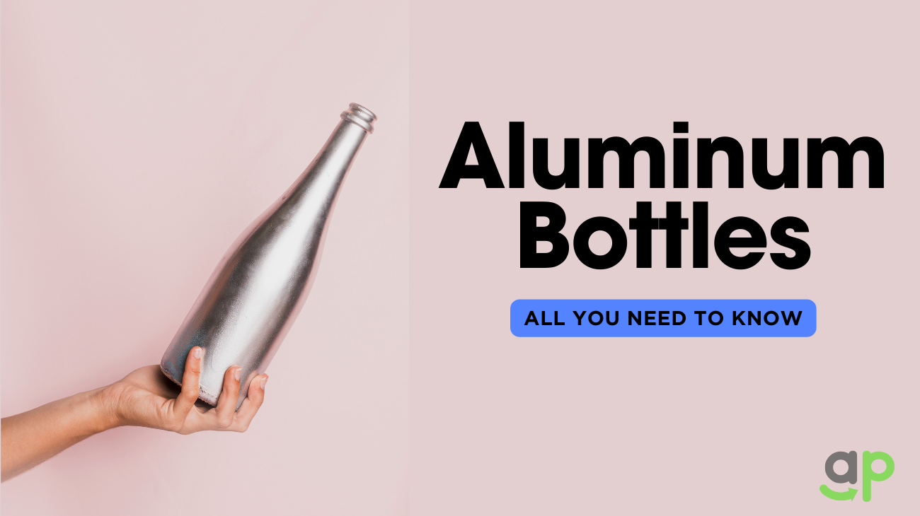 Aluminum bottle for beverage