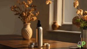 Aluminum spray bottle