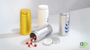 Aluminum Jar for medicine