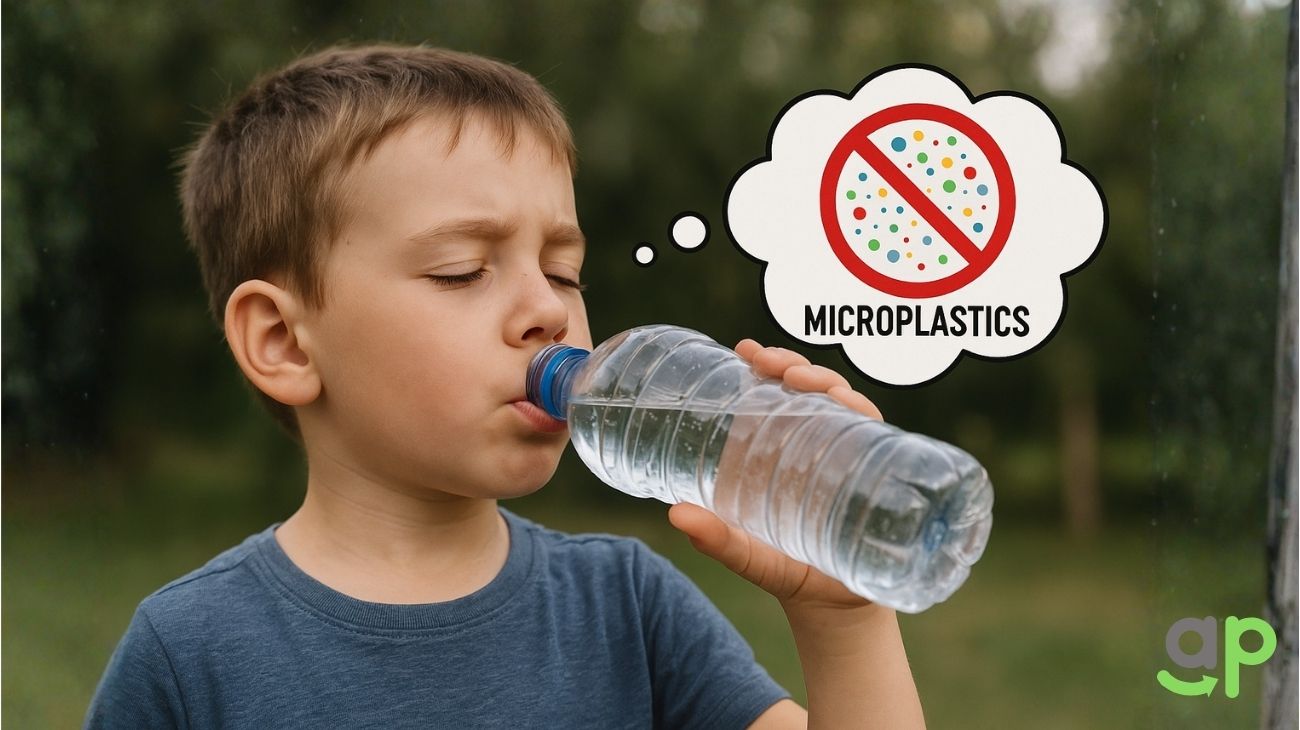 Studies show bottled water often contains more microplastics than tap water.